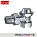 hot water heating system brass angle radiator valves